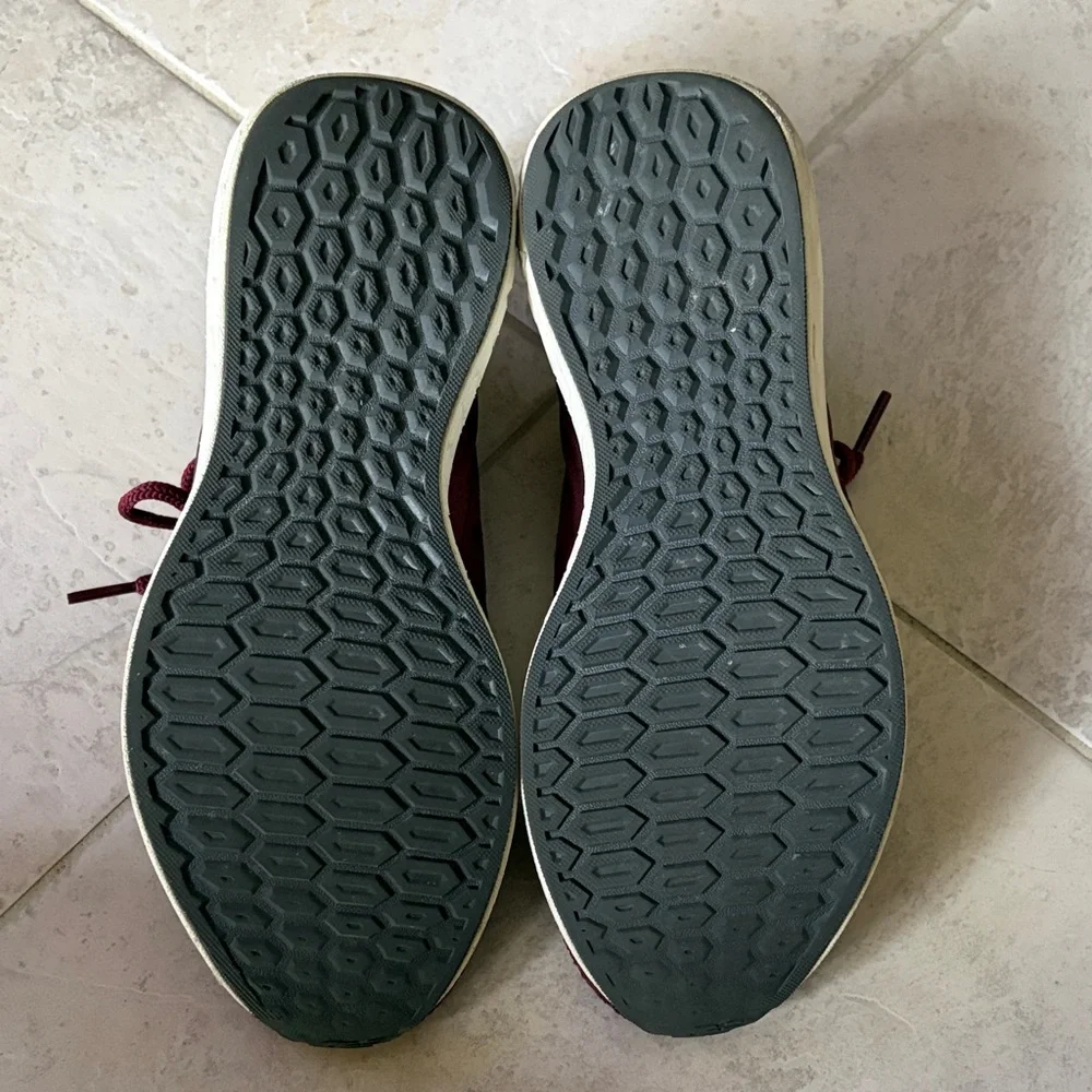 New Balance Burgundy Sneakers EUC - Picture 3 of 5